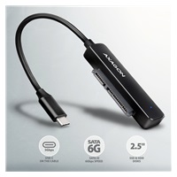 AXAGON ADSA-FP2C USB-C 5Gbps - SATA 6G 2.5" SSD/HDD SLIM adaptér