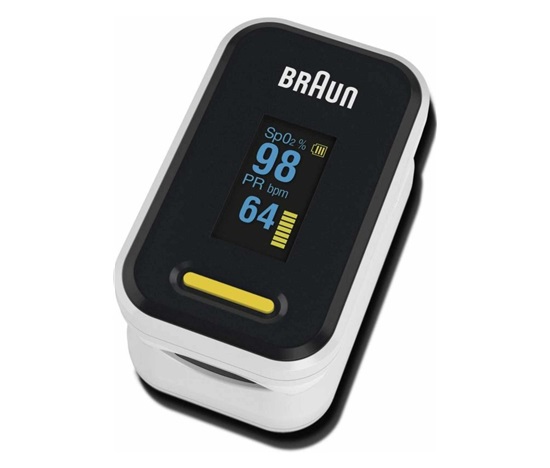 BRAUN 1 YK-81CEU Pulsní oxymetr s OLED displejem