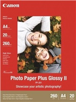 Canon fotopapír plus PP-201, lesklý, 4x6, 100 listů