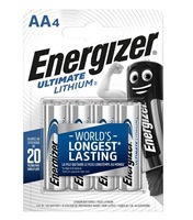 Energizer FR6/4BP Ultimate Lithium AA 4pack