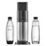 SodaStream DUO výrobník sody, mechanický, plastová láhev, skleněná láhev, bombička s CO2