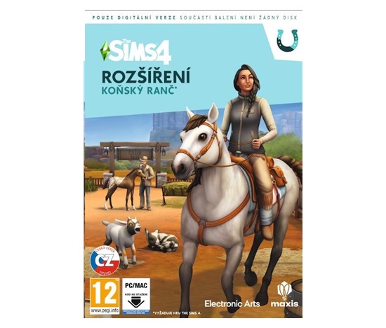 PC hra The Sims 4 EP14 Koňský ranč