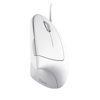 TRUST vertikální myš Verto ergonomická myš, USB, bílá