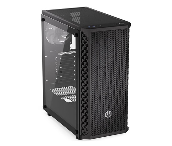 BAZAR - Endorfy skříň Signum 300 ARGB / 2xUSB 3.0 / 4x120mm fan PWM ARGB / mesh panel, Poškození na zadní straně