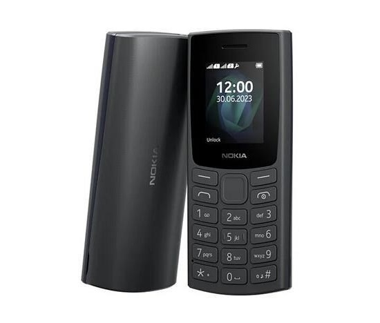 Nokia 105 Dual SIM, 2G, černá (2023), (CZ, SK, HU)