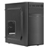 EUROCASE skříň MC X103 black, micro tower, 1x USB 3.0, 2x USB 2.0, 2x audio, bez zdroje