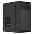 EUROCASE skříň MC X104 black, micro tower, 1x USB 3.0, 2x USB 2.0, 2x audio, bez zdroje