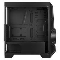 AEROCOOL skříň AeroEngine RGB, Mid tower, 1x USB 3.0, 2x USB 2.0, 2x audio, bez zdroje