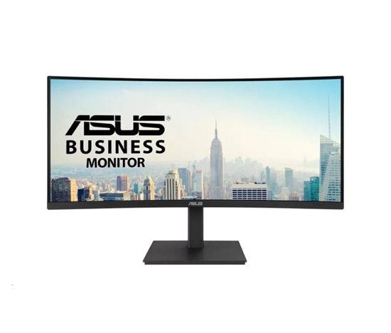 ASUS LCD 34" VA34VCPSN 3440x1440 prohnutý LED-VA 4ms 300cd 100Hz REPRO USB-C-VIDEO+65W DP USB-HUB RJ45 VESA 100x100