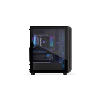 ENDORFY Case Arx 500 ARGB, Průhledná bočnice, ATX, 4x140mm ARGB Fan, černá