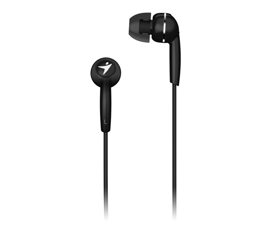 GENIUS sluchátka HS-M320 headset, 4pin 3,5 mm jack, černá