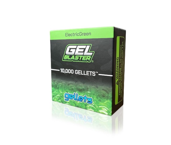 Gel Blaster Gellets 10k Green - gelové kuličky