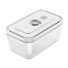 ZWILLING vakuová nádoba, bílá, velikost M, sklo, 900 ml - Fresh & Save