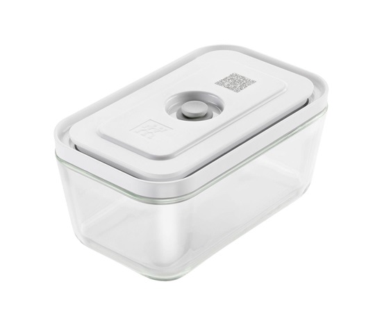 ZWILLING vakuová nádoba, bílá, velikost M, sklo, 900 ml - Fresh & Save