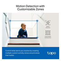 TP-Link Tapo C220 domácí-indoor kamera, (4MP, 2K QHD 1440p, IR 9m, WiFi, micro SD card)