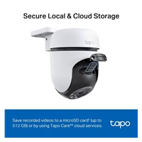 TP-Link Tapo C510W venkovní-outdoor kamera, (3MP, PTZ, 2K 1296p, WiFi, IR 30m, micro SD card)