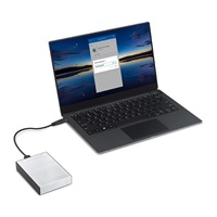 SEAGATE Externí HDD 4TB One Touch PW, USB 3.0, Stříbrná