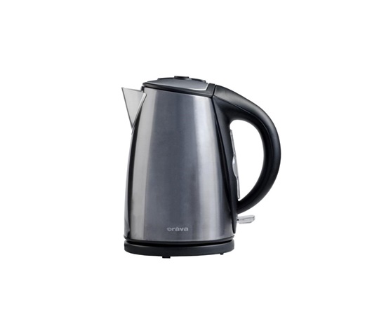 Orava VK-3717 GR rychlovarná konvice, 2000 W, 1.7 l, automatické vypnutí, stříbrná