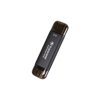 TRANSCEND Externí SSD ESD310C 2TB, External SSD,ESD310C,USB 10Gbps,Type C/A, černá