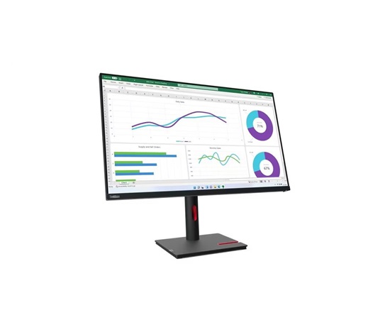 LENOVO LCD T32h-30 - 31.5"',IPS,matný,16:9,2560x1440,178/178,4ms,350cd/m2,1000:1,USB-C,HDMI,DP,USB Hub,RJ-45,VESA,Pivot