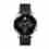 Garett Smartwatch V10 Silver-black leather