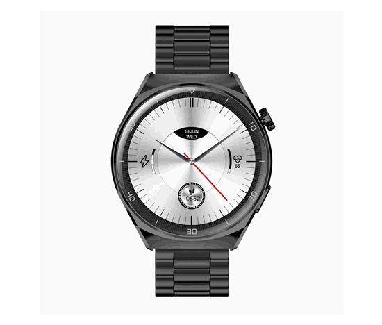 Garett Smartwatch V12 Black steel