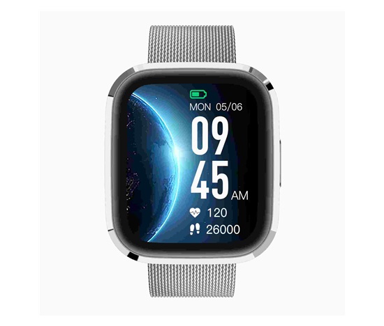 Garett Smartwatch GRC STYLE Silver steel