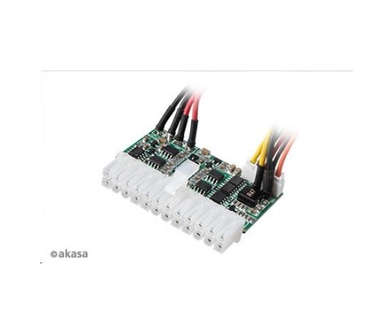 Adaptér AKASA AK-PE150-05, 150W DC-DC ATX, 4-pin DIN