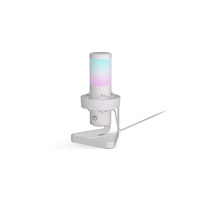 ENDORFY Mikrofon AXIS Streaming Onyx White, USB, 3.5mm jack, bílá