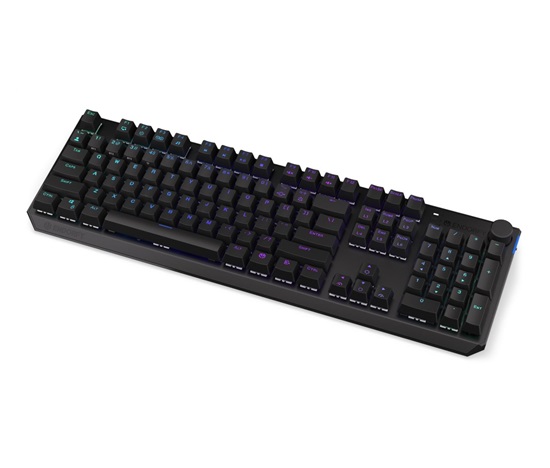 ENDORFY Klávesnice Thock Wireless Red, Mechanická, Bezdrátová, ARGB, černá