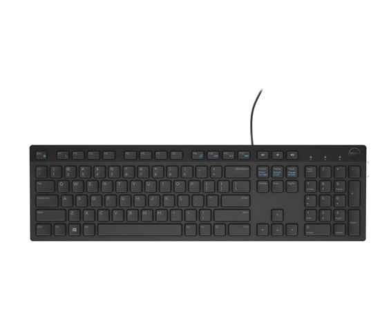 Dell Multimedia Keyboard-KB216 - Czech/Slovak (QWERTZ) - Black