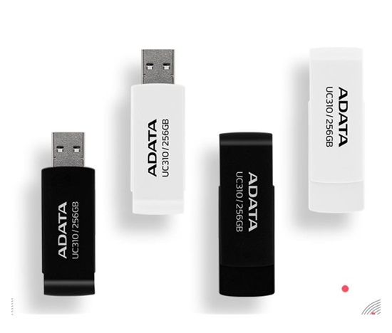 ADATA Flash Disk 128GB UC310, USB 3.2 , černá