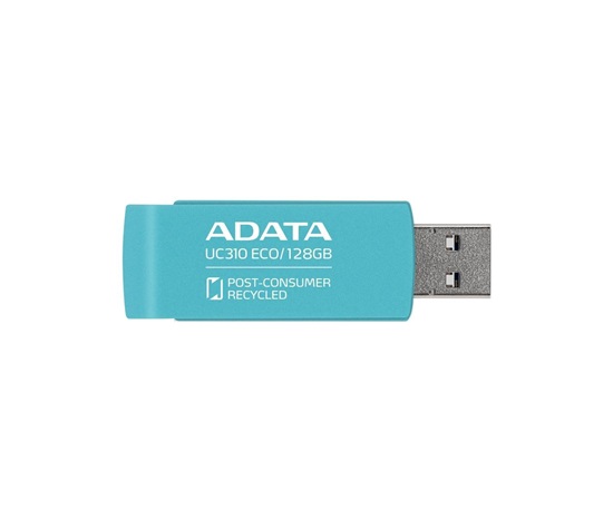 ADATA Flash Disk 128GB UC310E ECO, USB 3.2 , modrá