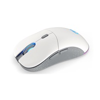 ENDORFY Herní myš GEM Plus Wireless Onyx White, Bezdrátová, ARGB, bílá