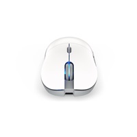 ENDORFY Herní myš GEM Plus Wireless Onyx White, Bezdrátová, ARGB, bílá