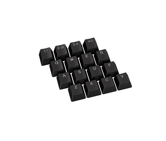 ENDORFY Klávesy PBT Double shot, černá
