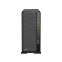 Synology DS124 DiskStation (4C/RealtekRTD1619B/1,7GHz/1GBRAM/1xSATA/2xUSB3.2/1xGbE)