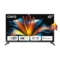 CHiQ U43QM8E TV 43", QLED, Google TV, Frameless, Dolby Audio, dbx-tv, nový design podstavce