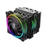 AKASA chladič CPU SOHO H7 Dual Tower RGB, 2x 120mm, LGA1700, AM5