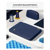tomtoc Sleeve Kit - 14" MacBook Pro / Air, námořní modrá