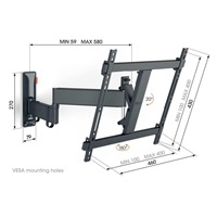 Vogel's TVM 3443 TV rameno 3 klouby M