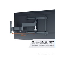 Vogel's TVM 3443W TV rameno 3 klouby M