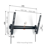 Vogel's TVM 3613 TV držák s náklonem L