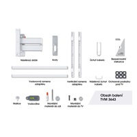 Vogel's TVM 3643W TV rameno 3 klouby L