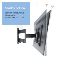 Vogel's TVM 3843 TV rameno 3 klouby XL