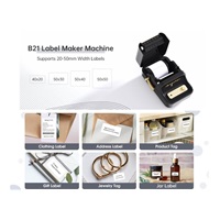 Niimbot Tiskárna štítků B21S Smart, černá + role štítků 210ks