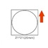 Niimbot štítky R 21x21mm 300ks RoundB pro B21, B21S, B3S, B1