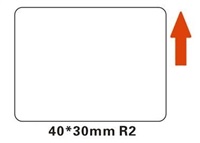 Niimbot štítky R 40x30mm 230ks White pro B21, B21S, B3S, B1