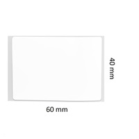 Niimbot štítky R 40x60mm 125ks White pro B21, B21S, B3S, B1