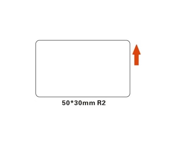 Niimbot štítky R 50x30mm 230ks White pro B21, B21S, B3S, B1